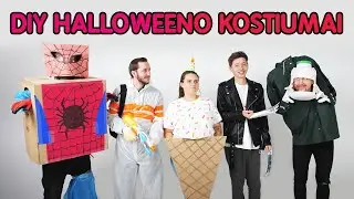 DIY HELOVINO KOSTIUMAI | Lauritta, STIMOMEDIA, Talžūnas, Vėjas | Pildyk ofisas