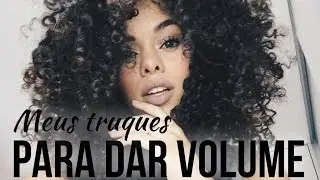 COMO DAR VOLUME NO CABELO CACHEADO #veda01 | RAYZA NICÁCIO