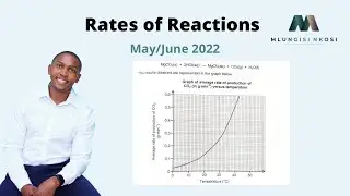 Grade 12 Chemistry | Rates of Reactions | May/June 2022 | Question 5 | Mlungisi Nkosi
