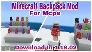 Backpack Mod For Minecraft Pocket Edition / Mediafire link / For 1.18.02