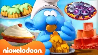 Smurfs | Maraton Makanan Lezat Smurfs 😋 | Kompilasi 30 Menit | Nickelodeon Bahasa