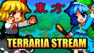 EL INFIERNO ESTA CALIENTE | Touhou Terraria Gaming #5