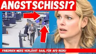 Fear of AfD speech! Merz leaves Bundestag!? Live scandal!