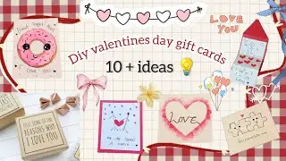 10 plus cut and romantic gifts and cards ideas 💡 valentines day wish cards and gift. #valentinesday 