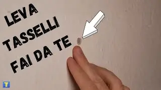 Usa questo strumento per levare i Tasselli dal muro in un attimo