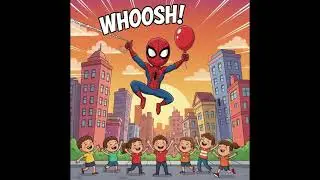 Spider-Man and the Flying Balloon 🎈 | Fun Cartoon for Kids