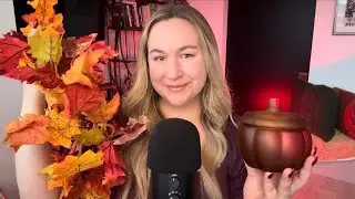 ASMR | Fall decor haul/show and tell 🍁🤎🎃