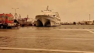 Subida del nivel del mar por la borrasca - Torrevieja (03/09/2023)