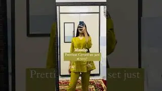 Co-ord set under ₹500 | meesho find #meeshohaul #youtubeshorts #collegeoutfits #officewear #ytshorts