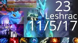 23 Leshrac vs Anti-Mage, Pangolier, Beastmaster - Coil, Wall, Split, Nova - dota2