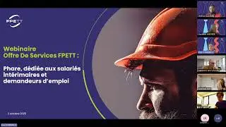 Webinaire offre de services FPETT : PHARE (pr&eacute;sentation &agrave; destination des agences d'emploi)