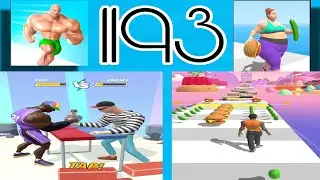Muscle Rush VS Fat 2 Fit: GameplayWalkthrough All Levels ( part  1193)