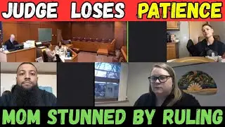 Ex-Wife Melts Down After Judge Grants Father More Custody Time #CourtroomDrama