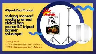 Call 0822 4422 4419 Jual Tripod Banner Makassar #standtripodmakassar