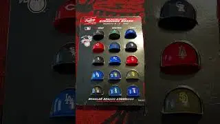 Cactus league 2025 MLB Micro Mini Pocket PRO Pack Batting Helmet STANDINGS Display Board Set