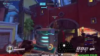 GetQuakedOn ROLLOUTS on DORADO! DOOMFIST OVERWATCH SEASON 25 TOP 500 GAMEPLAY