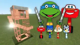 New Incredibox Sprunki OC Vs Tower In Garry's Mod - Part 1