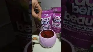 acai berry beauty Juice drink makes your Skin Glow
