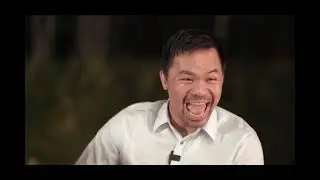 Manny Pacquiao laughing😆