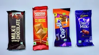 Satisfying Asmr Chocolate opening video | Yummy chocolate unwrapping