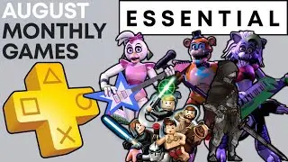 August 2024 Free PS Plus Essential Games!