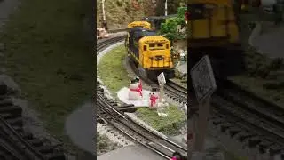 Winter Trains at the Model Railroad Museum