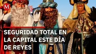 Guardia Nacional despliega operativo para proteger a Reyes Magos en CDMX