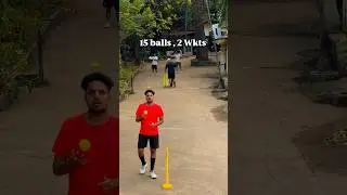 15 balls , 2 wkts challenge #mitchellstarc #cricket #bowlervibes #crickethighlights