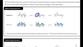 Resonance (2): Orbital View of Resonance &ndash;&nbsp;Tracking Delocalization Through P-Orbitals