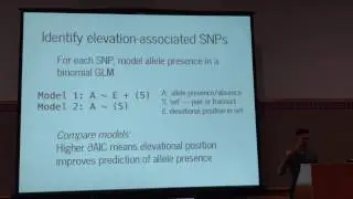 Yoder: Local adaptation and adaptive variation in distantly-related conifers