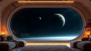 Cosmic Harmony - Space Ambient Music - Spaceship Chill