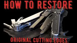 How to sharpen your Leatherman Surge Multitool.