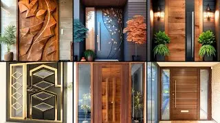 Wood door trends / Custom door design #moderndoors #wooddoor