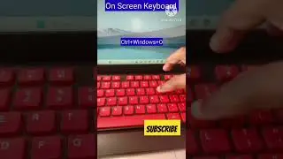 keyboard on screen #viral #keyboard
