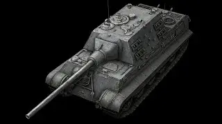 [WoT blitz] 128미리중에서 사기 독일 9티어 구축전차(야크트티거)