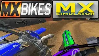 MX Bikes VS MX Simulator - Terrain Deformation