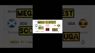 SCOvsUGA TodayT20 WorldCup warmup match prediction #megacontest #dream11 #subscribe #like #SCOvsUGA