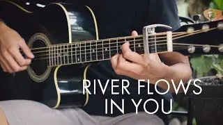 River Flows In You (Yiruma) - Guitar Fingerstyle cover by Naiah Yabes