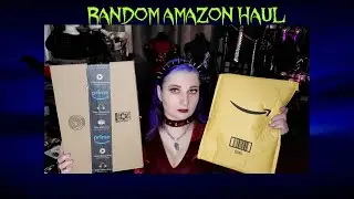 Random Amazon Haul Goth on a Budget accessories Crafting Jewelry Making Bat Wing Purse 💜🦇💜