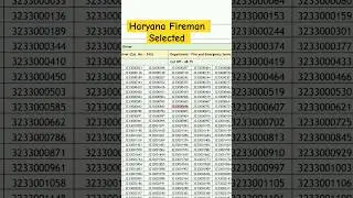 Haryana Fireman selected @Hssc update @Haryana group d result@Ssc update @Viral video @Short video
