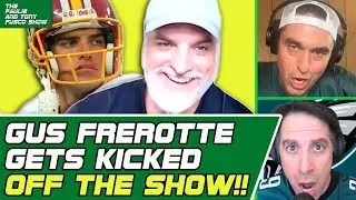 NFL QB Gus Frerotte gets KICKED OFF after COMBATIVE interview about Washington Commanders