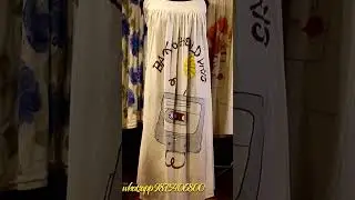 ✨ Exclusive Hand-Painted Khadi One Piece Dress Collection ✨ Call/ Whatsapp Now 9875406800,9073552670