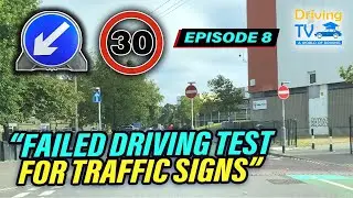 Failing Driving Test For Traffic Signs - Not Responding To Traffic Signs