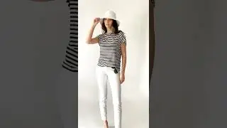 A tee that flatters my belly, arms, and butt!