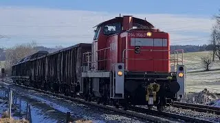 Baureihe 294 759-6 auf dem Weg nach  Kempten Hbf.