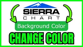 How To CHANGE Sierra Chart Background Color (QUICK & EASY) 2026