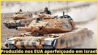 Sabra a vers&atilde;o israelense do tanque utilizado pelo Brasil
