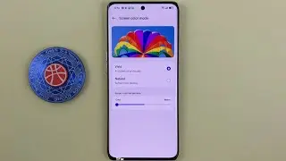 Как изменить цветовой режим и цветовую температуру экрана на OPPO Reno8 T 5G Android 14
