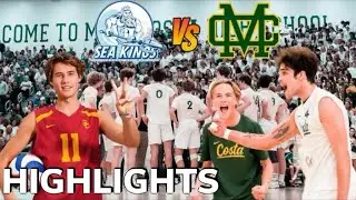 TOP U.S. High School Boys Volleyball team HIGHLIGHTS: Costa vs CDM
