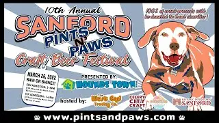 10th Annual Pints n' Paws Craft Beer Festival in Historic Downtown Sanford Recap